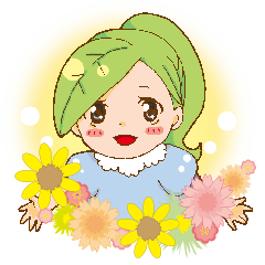 [LINEスタンプ] ことはちゃん