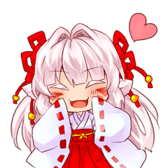 [LINEスタンプ] おきつね ヒャッコたん！