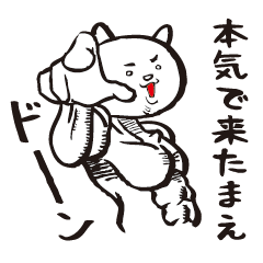 [LINEスタンプ] 本気すぎるネコの画像（メイン）