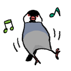 [LINEスタンプ] 文鳥スタンプ