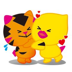 [LINEスタンプ] まんまる！PaPaZooキャラクターズの画像（メイン）