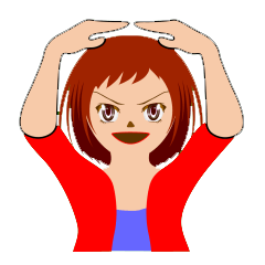 [LINEスタンプ] 6段活用で表現する