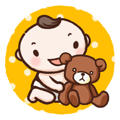 [LINEスタンプ] 一緒でしあわせ・ママベビーライフ