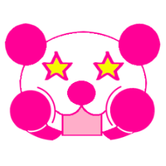 [LINEスタンプ] [関西弁パンダ] ピンク トムトム vol.3の画像（メイン）