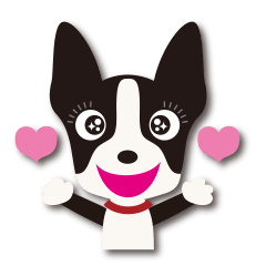 [LINEスタンプ] 犬種別スタンプ⑥ ボストンテリア