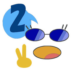 [LINEスタンプ] メガネたん2