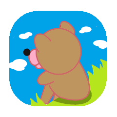 [LINEスタンプ] 全力ぼっちコドクマの画像（メイン）