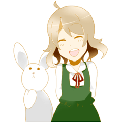 [LINEスタンプ] ゆるふわちゃんとうさ五郎先輩