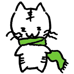 [LINEスタンプ] ぽぽぽぽーにゃん