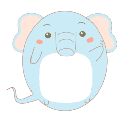 [LINEスタンプ] ふきだしの「お話ゾウさん」