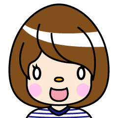 [LINEスタンプ] 女子7変化