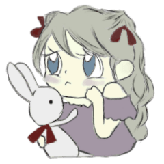 [LINEスタンプ] Pretty Amiちゃんの画像（メイン）