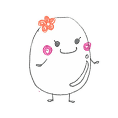 [LINEスタンプ] たまごのおたまちゃん。