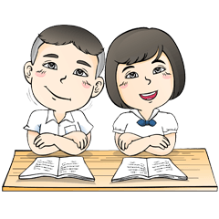 [LINEスタンプ] Arun and Ratri stickers.