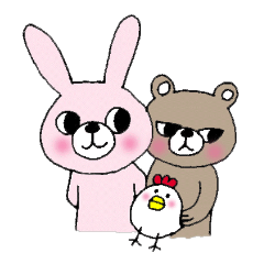 [LINEスタンプ] うさたんと仲間たちの画像（メイン）