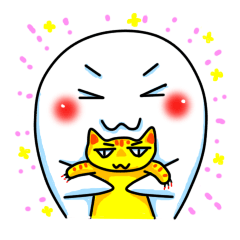 [LINEスタンプ] 新米オバケの日常スタンプ