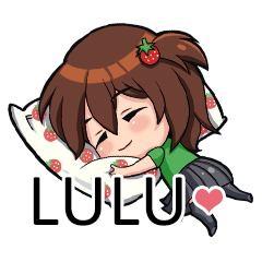 [LINEスタンプ] I am LuLu (Japan)の画像（メイン）