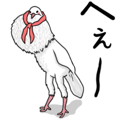 [LINEスタンプ] あり得ないくらいハト胸のハト