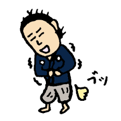 [LINEスタンプ] うっかり侍