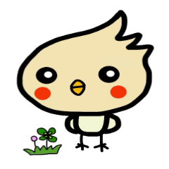 [LINEスタンプ] オカメインコのほっぺちゃんの画像（メイン）