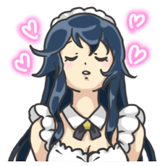 [LINEスタンプ] わたしはメイドさん