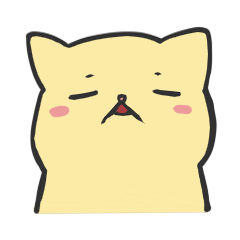 [LINEスタンプ] cat loose