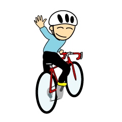 [LINEスタンプ] サイクリスト