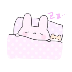 [LINEスタンプ] うさはむすたんぷの画像（メイン）