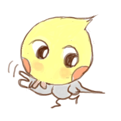 [LINEスタンプ] オカメインコのピコちゃん