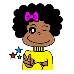 [LINEスタンプ] Afro-Zoeの画像（メイン）