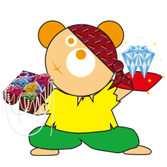 [LINEスタンプ] こぐまちゃん