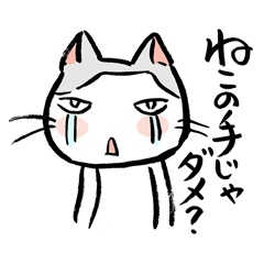 [LINEスタンプ] ふじねこの画像（メイン）