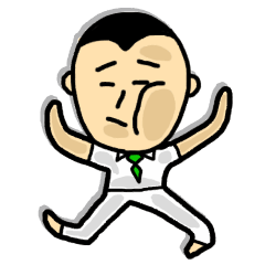 [LINEスタンプ] ボタンホールマン