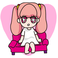 [LINEスタンプ] コメットちゃんのメロメロDaysの画像（メイン）