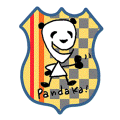 [LINEスタンプ] PANDAKA！！の画像（メイン）