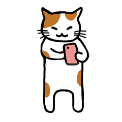[LINEスタンプ] 茶ぶちねこ