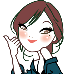 [LINEスタンプ] Miss C's Fashion Talkの画像（メイン）