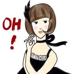 [LINEスタンプ] My Lady