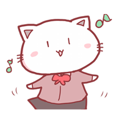 [LINEスタンプ] JKねことJKくまのゆるい日常