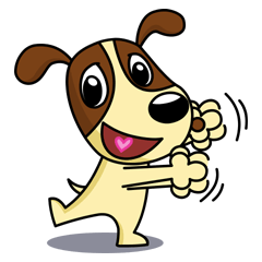 [LINEスタンプ] Didi Dog