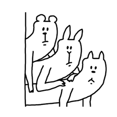 [LINEスタンプ] うざい動物たちです。