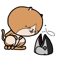 [LINEスタンプ] 二毛猫ピノとマグロン