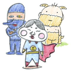 [LINEスタンプ] おてもやんとゆかいな仲間たちの画像（メイン）