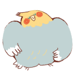 [LINEスタンプ] オカメインコちゃんスタンプの画像（メイン）