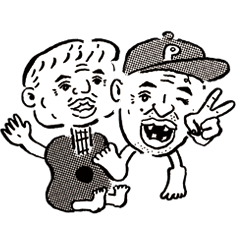 [LINEスタンプ] ナニワの妖怪じじい達の画像（メイン）