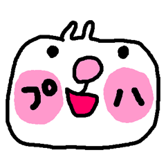 [LINEスタンプ] 39笑うさぎの画像（メイン）