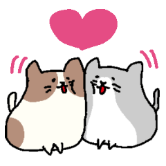 [LINEスタンプ] ねこづくしの画像（メイン）