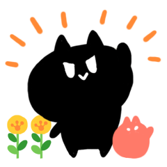 [LINEスタンプ] やにゃ！っていうネコ