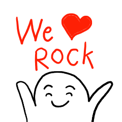 [LINEスタンプ] Love Rock