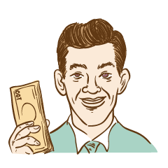[LINEスタンプ] HOW TO LIVE IN 1950's